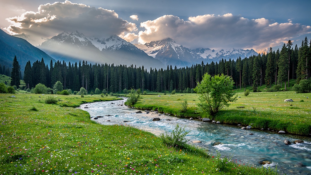 Doodhpathri near Pahalgam